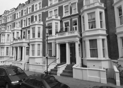 35-37 Penywern Road today, the former site of the New Earls Court Hotel
