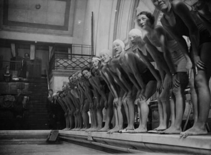 Auditions for Cinderella at Marshall Street Baths 9th November 1934