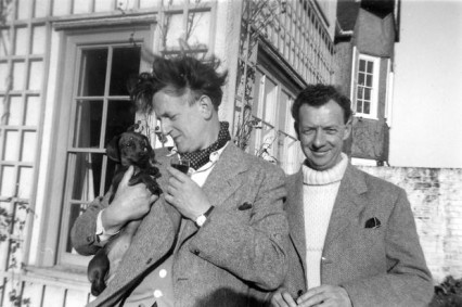 Benjamin Britten (right) with Peter Pears.