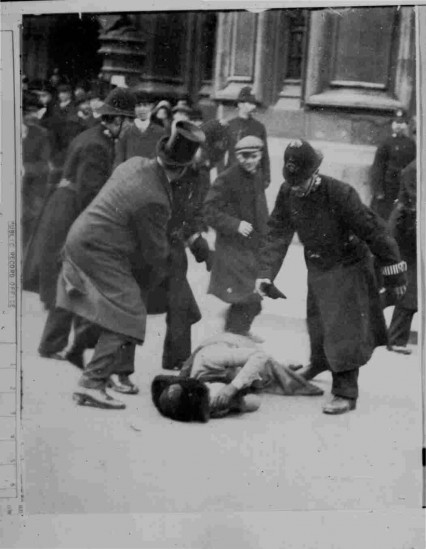 Black Friday: This was the first time that Suffragette protests were met with violent physical abuse, however it was generally supported by the British population, who at the time were relatively opposed to women's franchise. Two women died as a result of police violence, and around two hundred women were arrested.