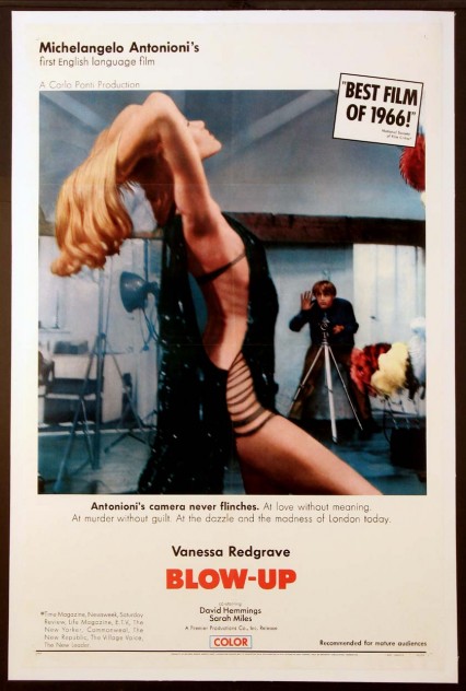 Poster for Blow-Up, released in 1967.