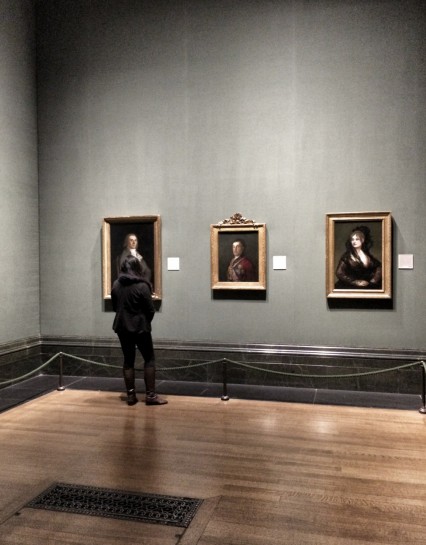 Goya's portrait of the Duke of Wellington on display in the National Gallery in 2014.