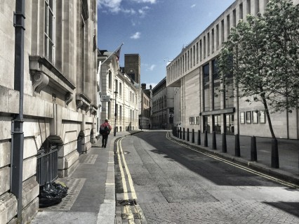 Orange Street behind the National Gallery in 2014.