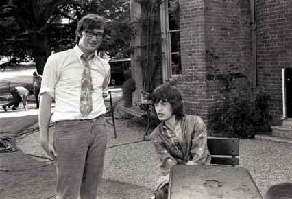 John Birt posing for the camera. The Frost/Nixon interview just a glint in his eye.