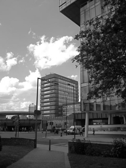 Surrey Chapel and 'The Ring' would have been situated across the road on the right.