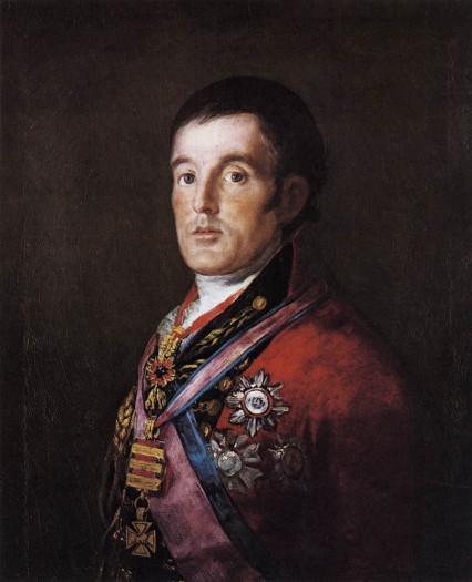 Goya's portrait of the 1st Duke of Wellington, then a mere Earl.