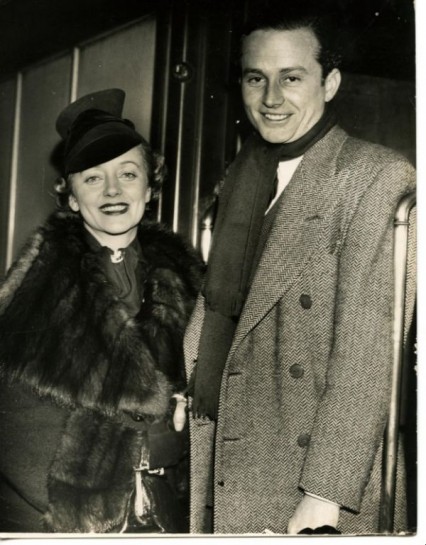 Evelyn Laye and her second husband Frank Lawton