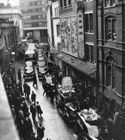 The funeral of Chong Mong Young in 1964