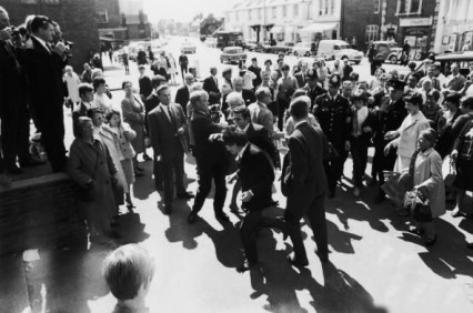 Jagger and Richards at Chichester 10th May 1967