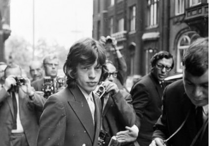 Mick Jagger at he Appeals Court 31st July 1967