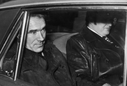 James Humphries after his arrest, January 1974