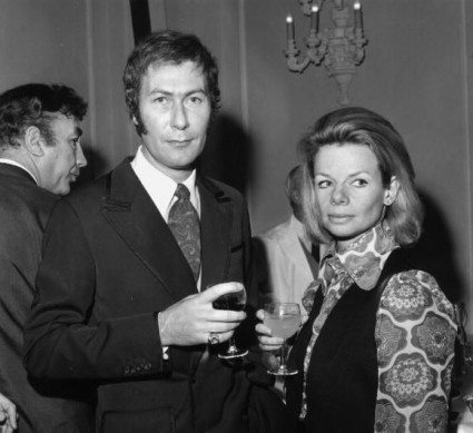 John Osborne and Jill Bennett in 1969