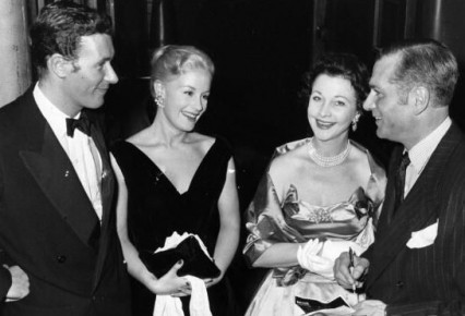 Osborne, Mary Ure, Vivien Leigh and Olivier