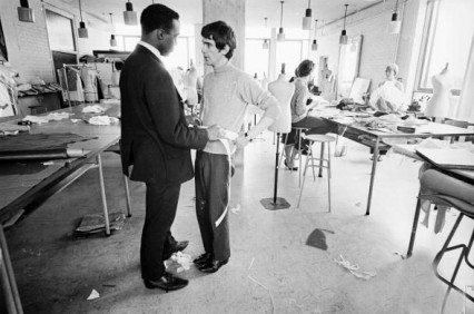 Ossie at the Royal College of Art 18th June 1965
