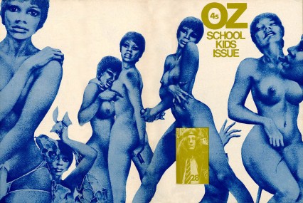 The cover of the infamous schoolkids issue of Oz