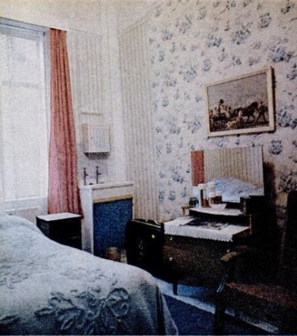 Ray's room at the Pax Hotel