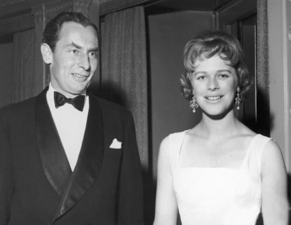 Sir Hugh Fraser and Antonia Fraser in 1959