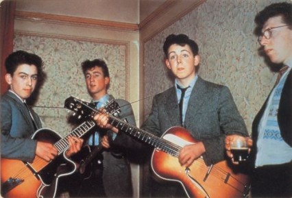 The Quarrymen in 1958