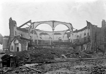 The Ring, now completely destroyed and ready for demolition. March 1941.