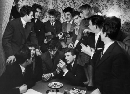 Tommy Steele at the Bread Basker 1957